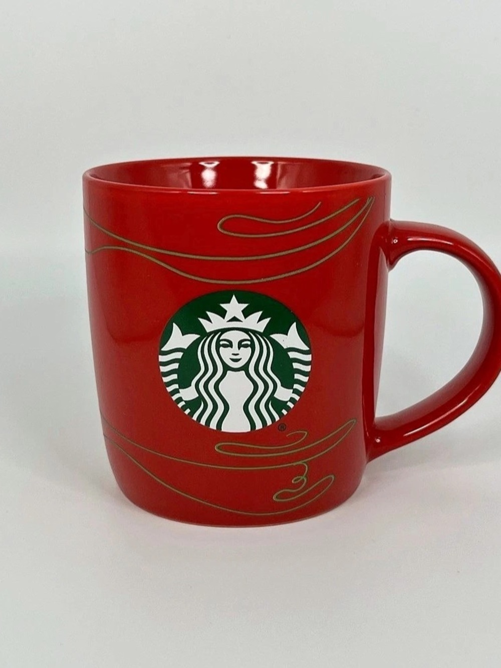Starbucks 2020 Holiday Christmas Red Fa La La Siren Logo Coffee Mug 12 oz